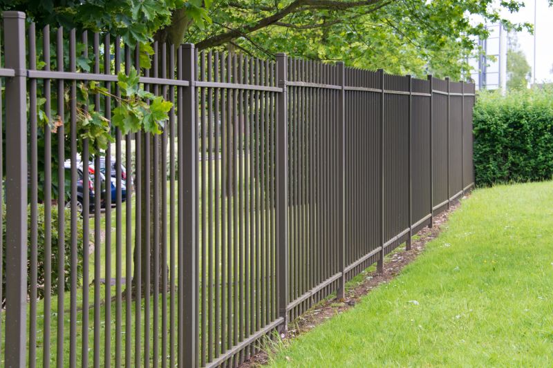 Modern Metal Fence